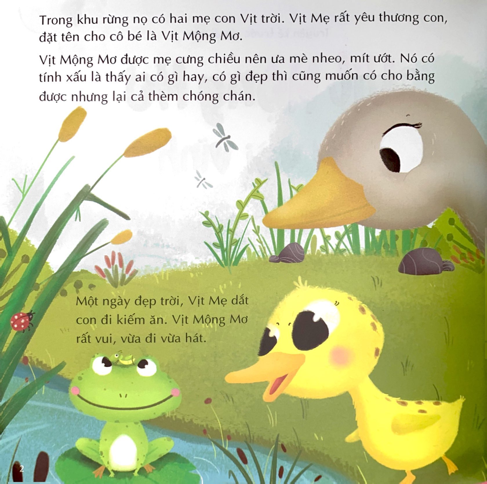 vun đắp tâm hồn - những kẻ khó ưa - truyện kể trước giờ đi ngủ - vịt mộng mơ hay vòi vĩnh