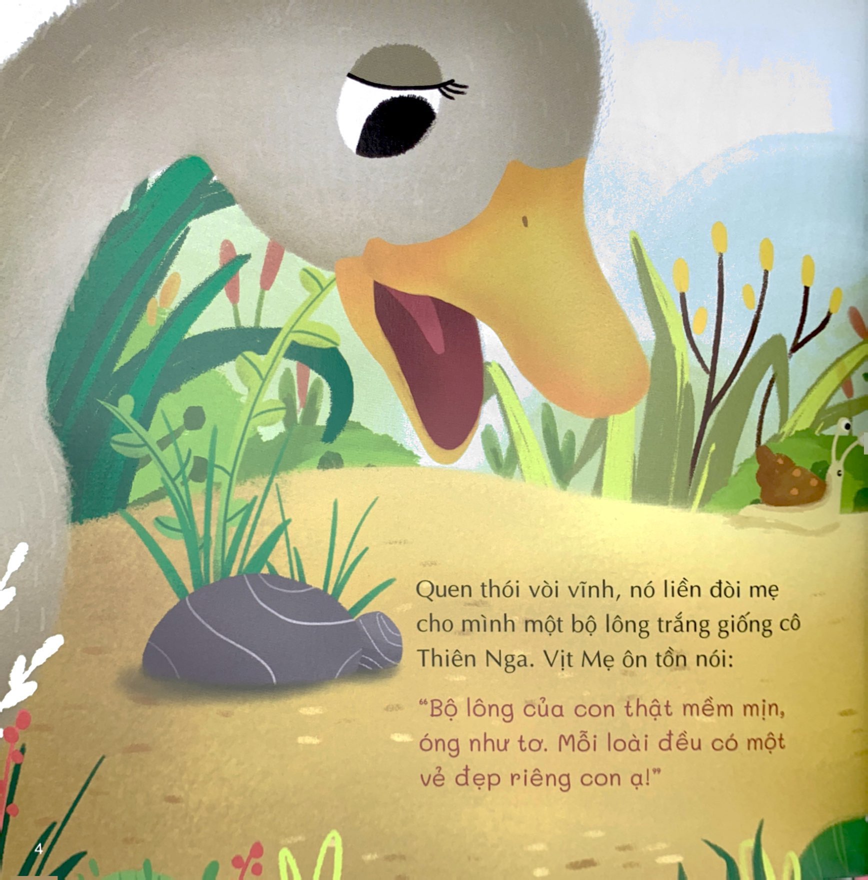 vun đắp tâm hồn - những kẻ khó ưa - truyện kể trước giờ đi ngủ - vịt mộng mơ hay vòi vĩnh