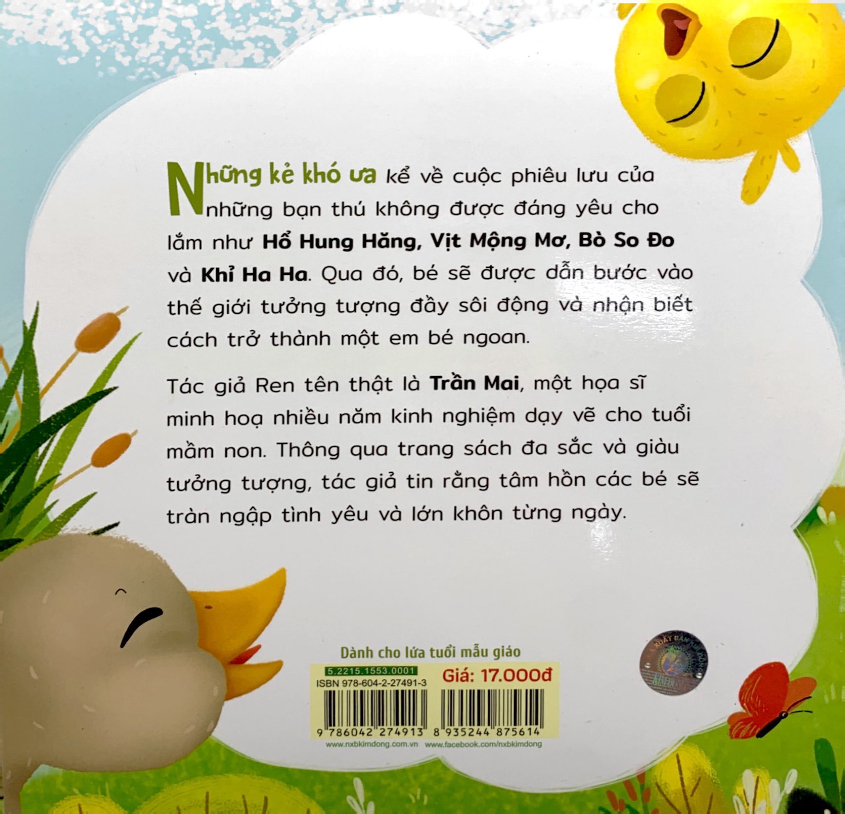 vun đắp tâm hồn - những kẻ khó ưa - truyện kể trước giờ đi ngủ - vịt mộng mơ hay vòi vĩnh