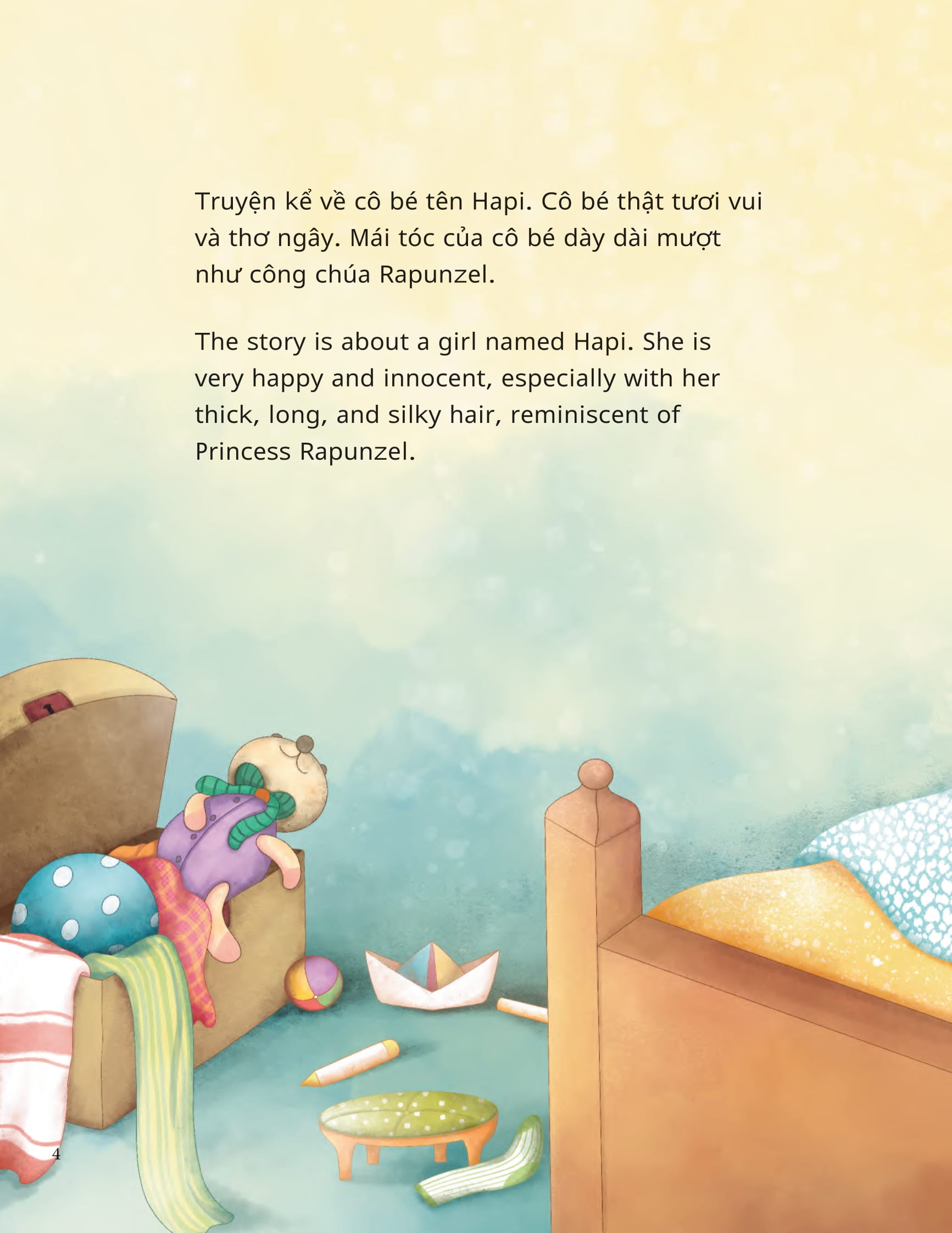 vun đắp tâm hồn - những sợi tóc thần kì - mái tóc của hapi - the magic hairs - hapi's hair