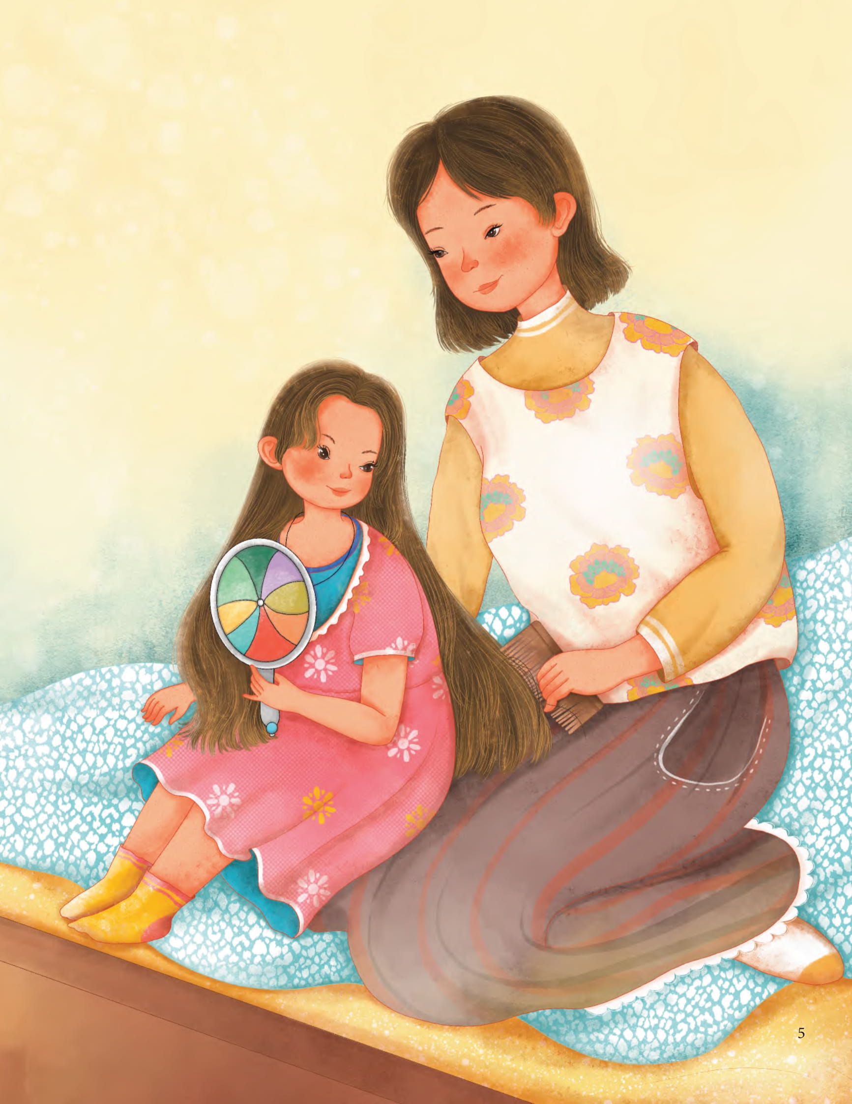 vun đắp tâm hồn - những sợi tóc thần kì - mái tóc của hapi - the magic hairs - hapi's hair