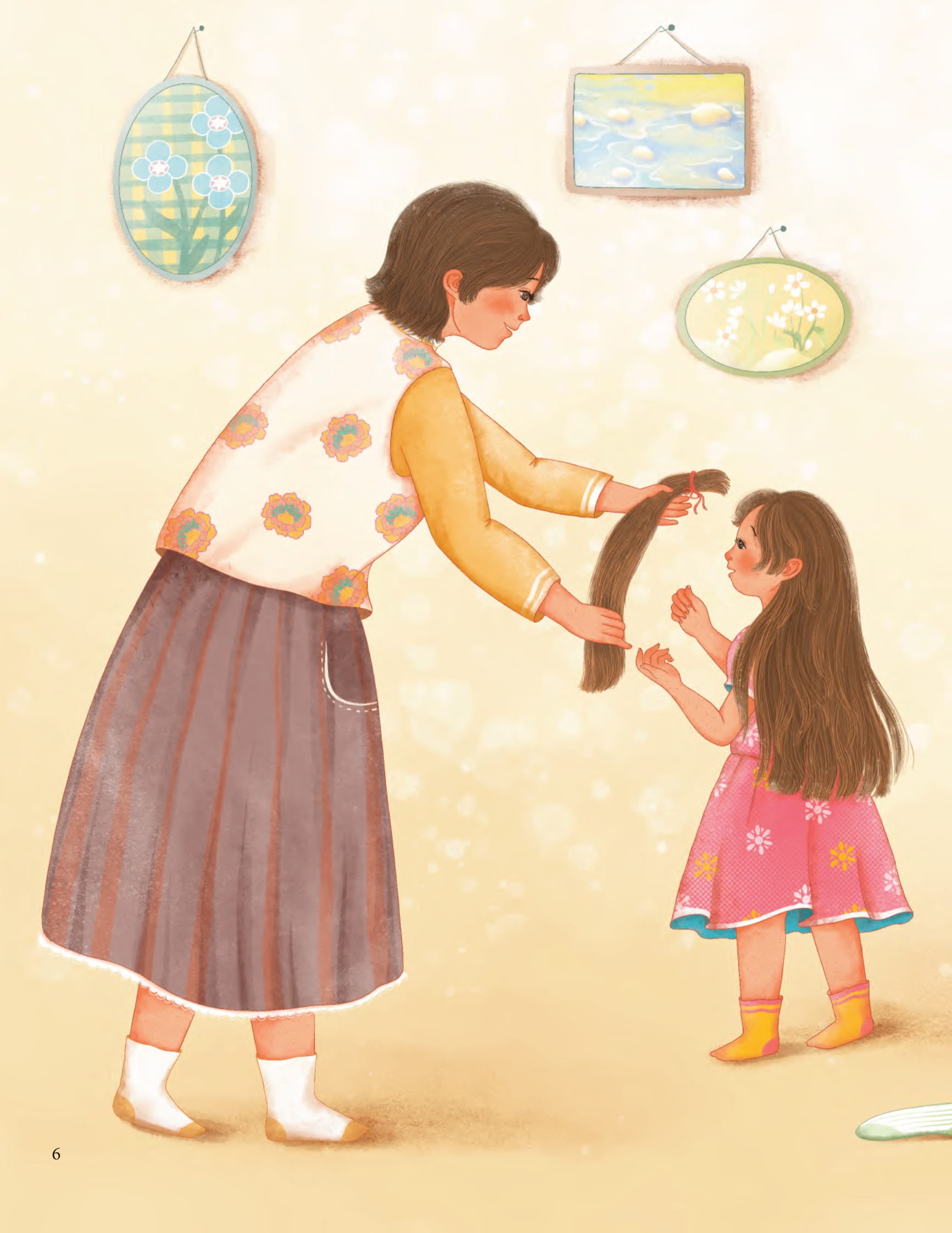 vun đắp tâm hồn - những sợi tóc thần kì - mái tóc của hapi - the magic hairs - hapi's hair