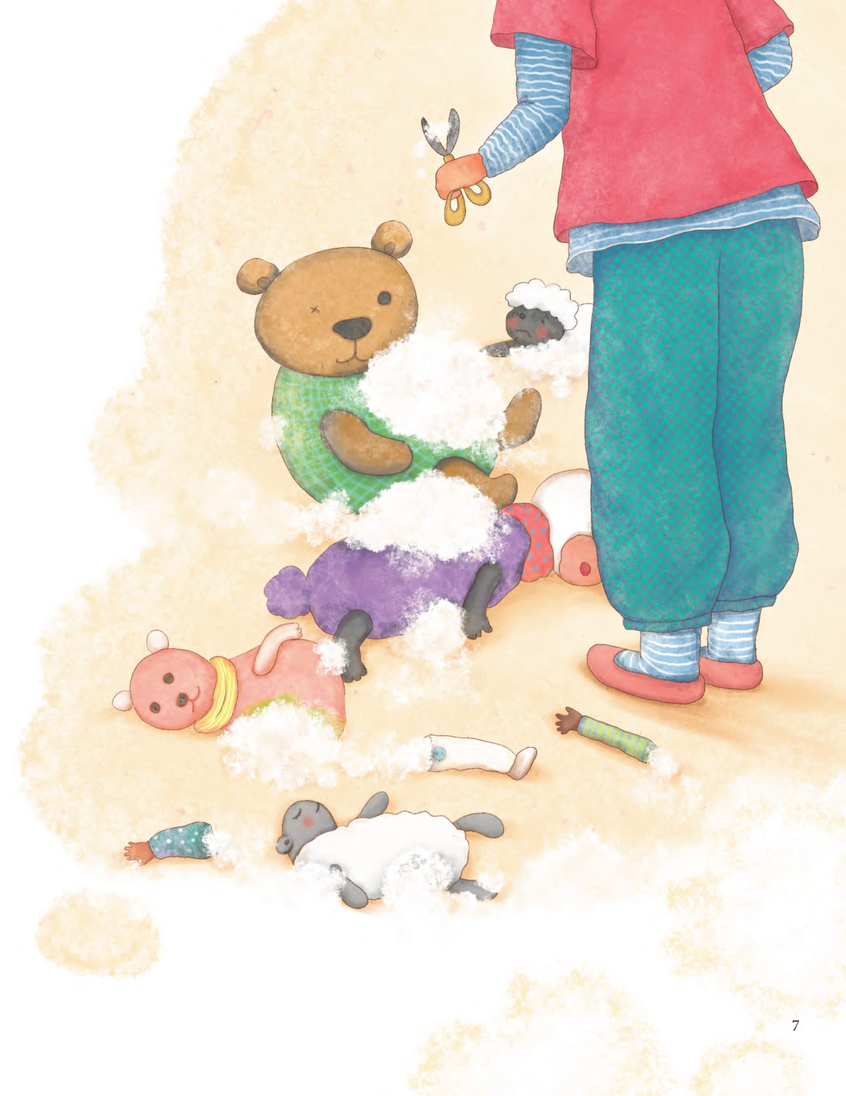 vun đắp tâm hồn - những sợi tóc thần kì - ngôi nhà thú bông - the magic hairs - stuffed animal house