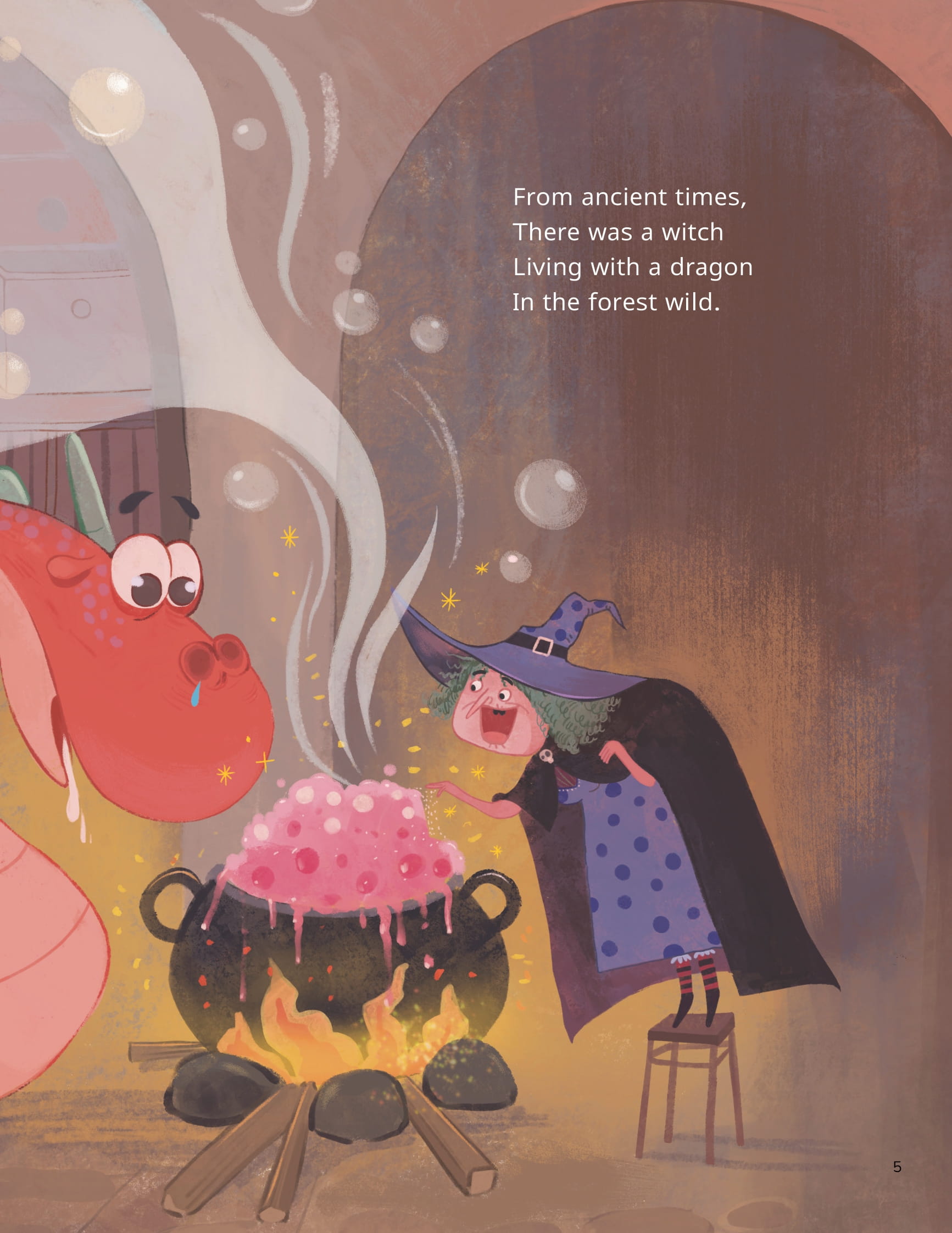 vun đắp tâm hồn - rồng nhỏ và phù thủy - little dragon and the witch - lâu đài trong khói lửa - the castle under fire