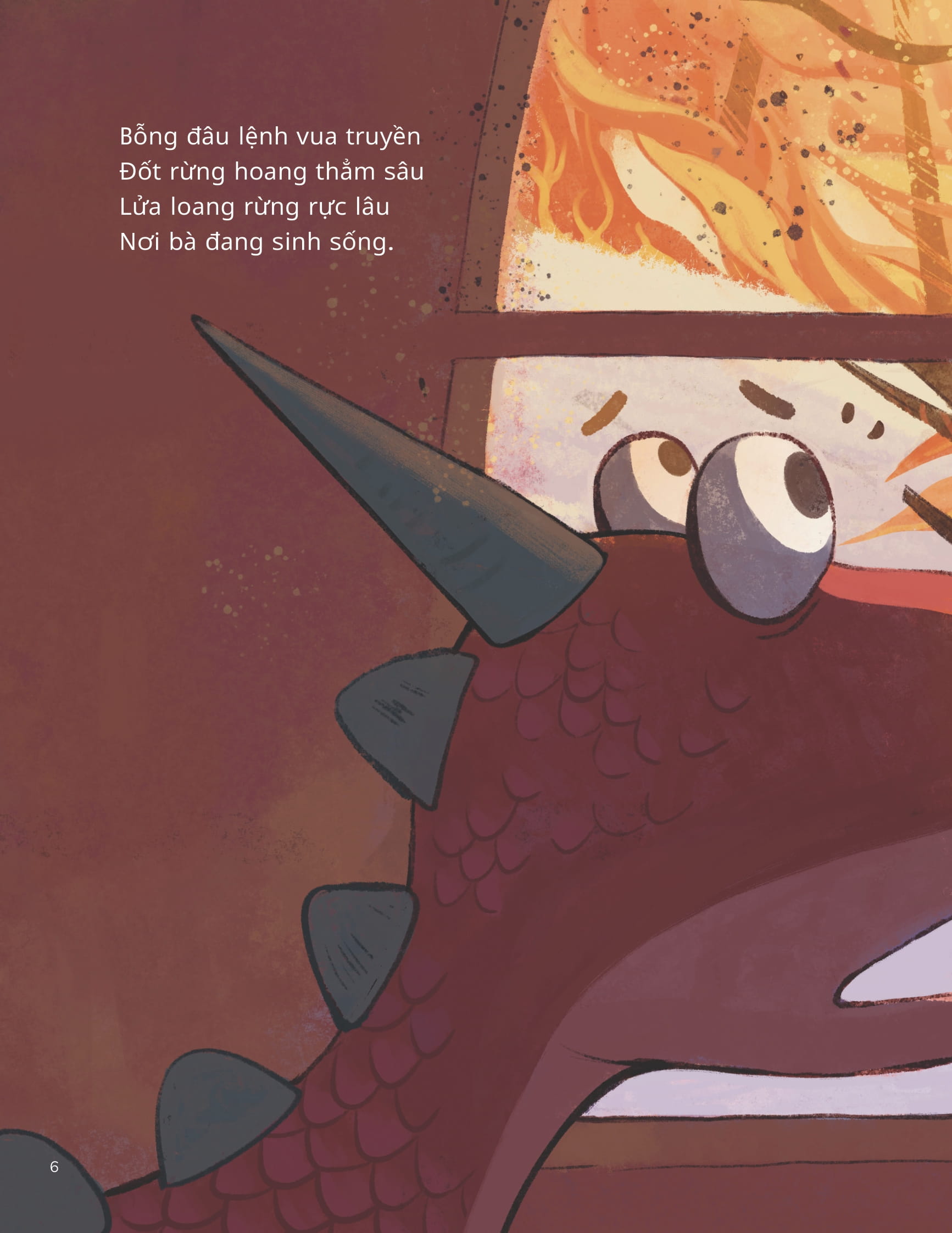 vun đắp tâm hồn - rồng nhỏ và phù thủy - little dragon and the witch - lâu đài trong khói lửa - the castle under fire