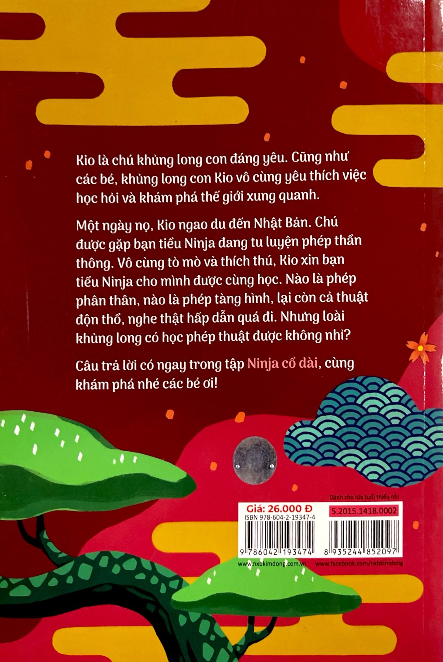 vun đắp tâm hồn - thế giới của khủng long kio - ninja cổ dài