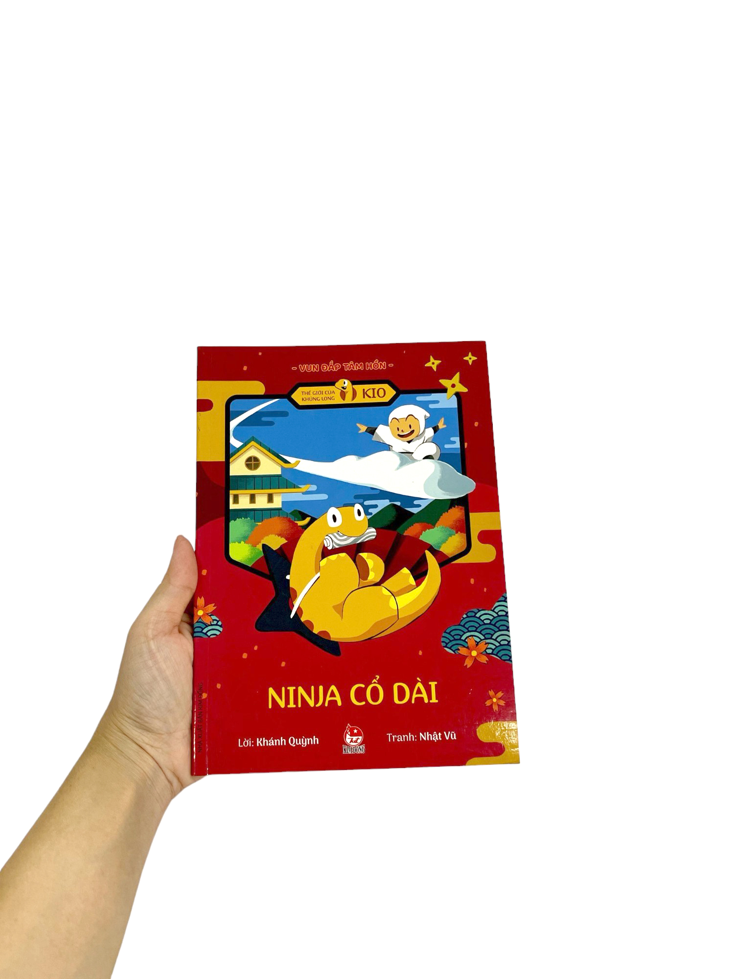 vun đắp tâm hồn - thế giới của khủng long kio - ninja cổ dài