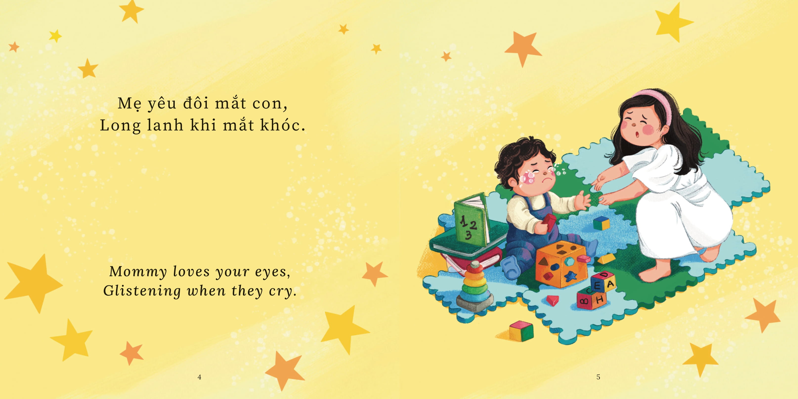 vun đắp tâm hồn - từ bàn tay mẹ - from mommy's loving hands