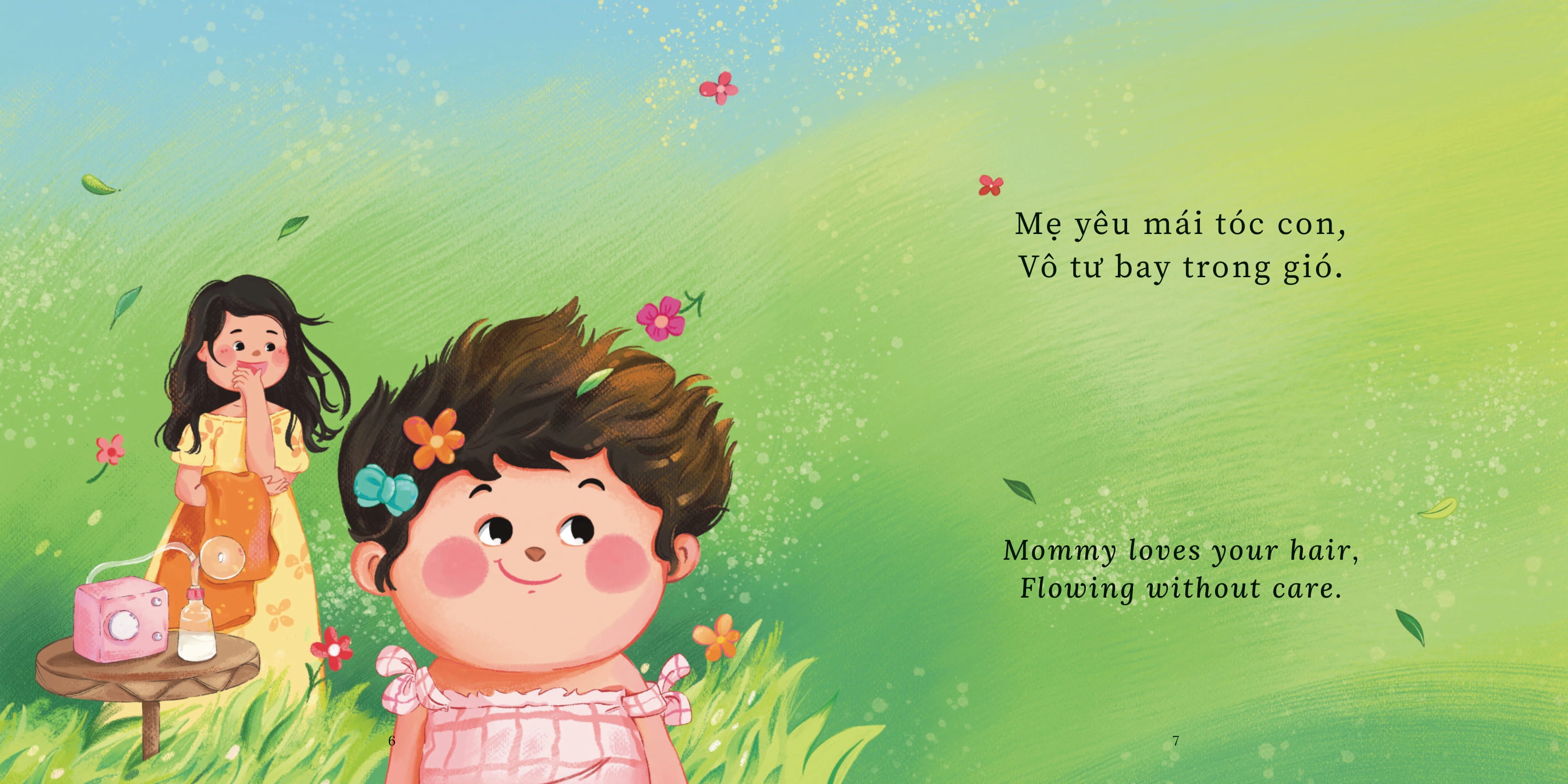 vun đắp tâm hồn - từ bàn tay mẹ - from mommy's loving hands