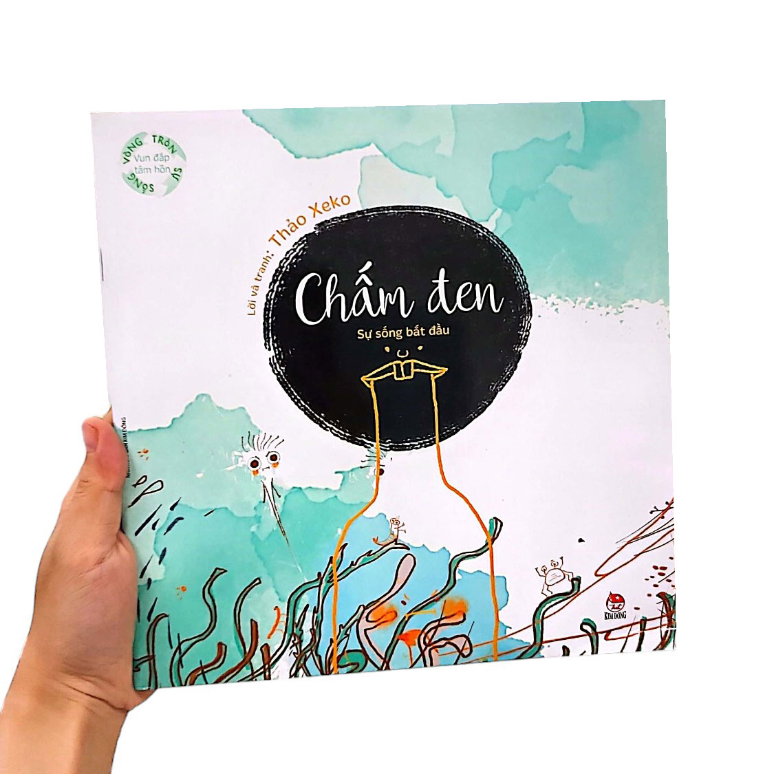 vun đắp tâm hồn - vòng tròn sự sống - chấm đen - sự sống bắt đầu
