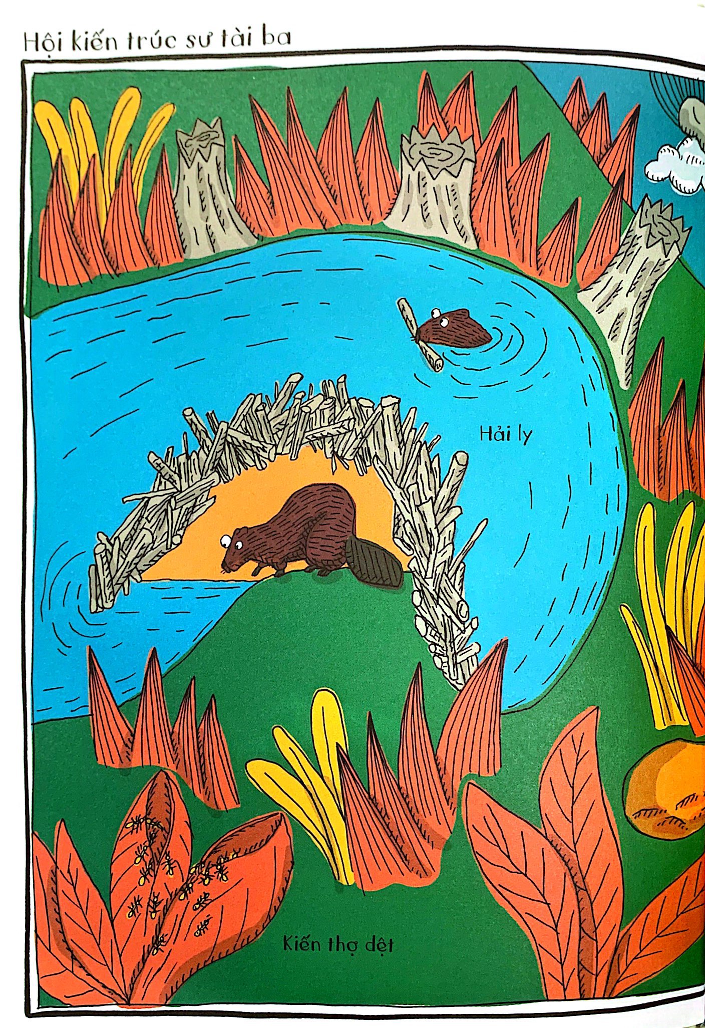 vườn bách thú bằng tranh