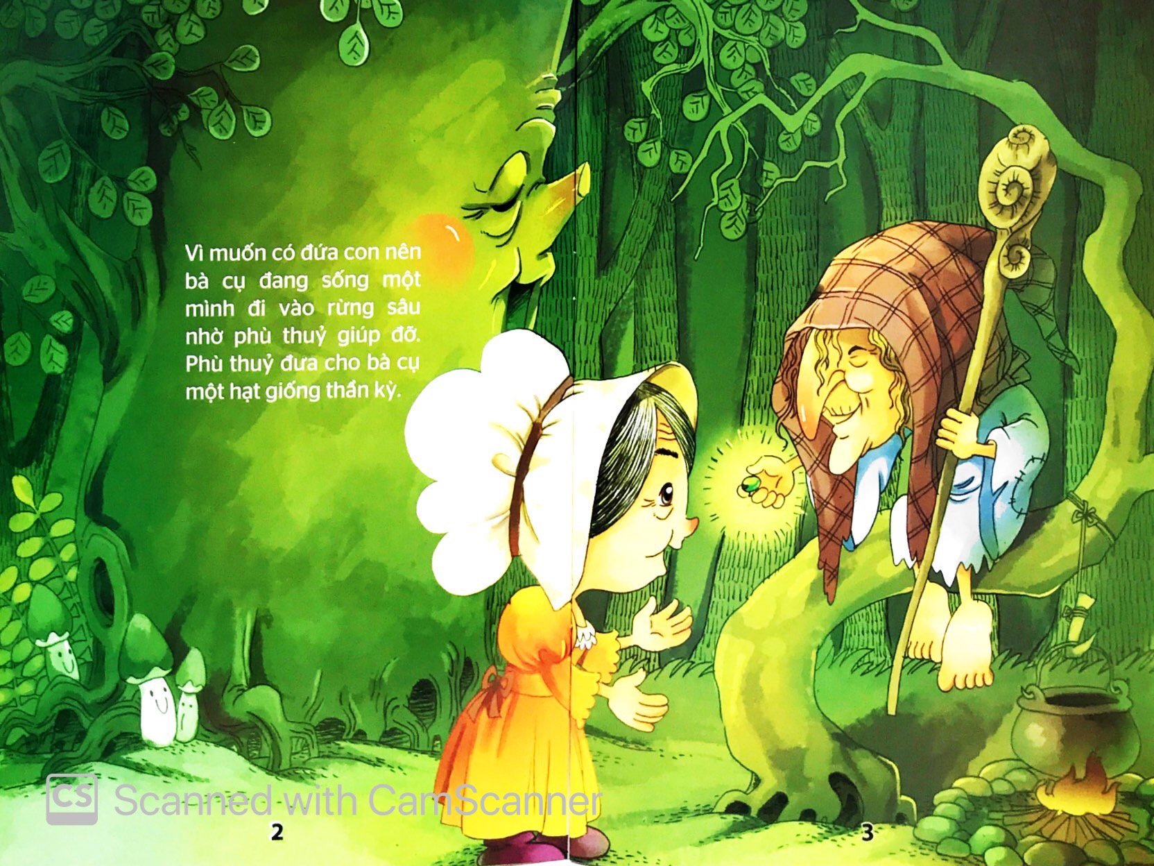 vườn cổ tích - cô bé ngón tay cái