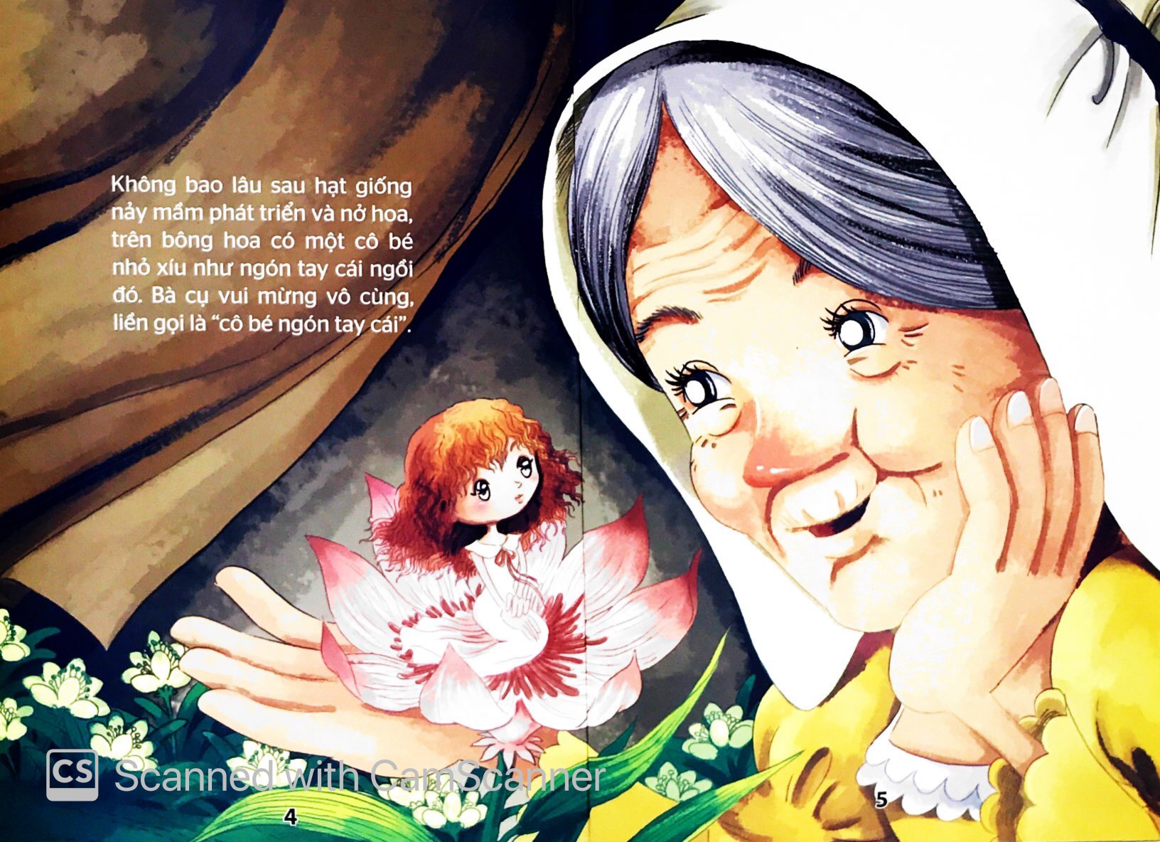 vườn cổ tích - cô bé ngón tay cái