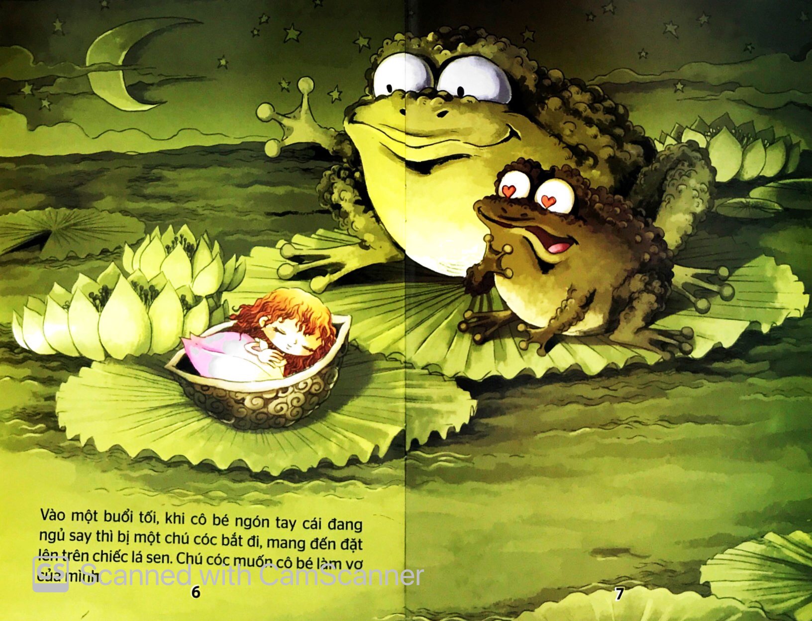 vườn cổ tích - cô bé ngón tay cái