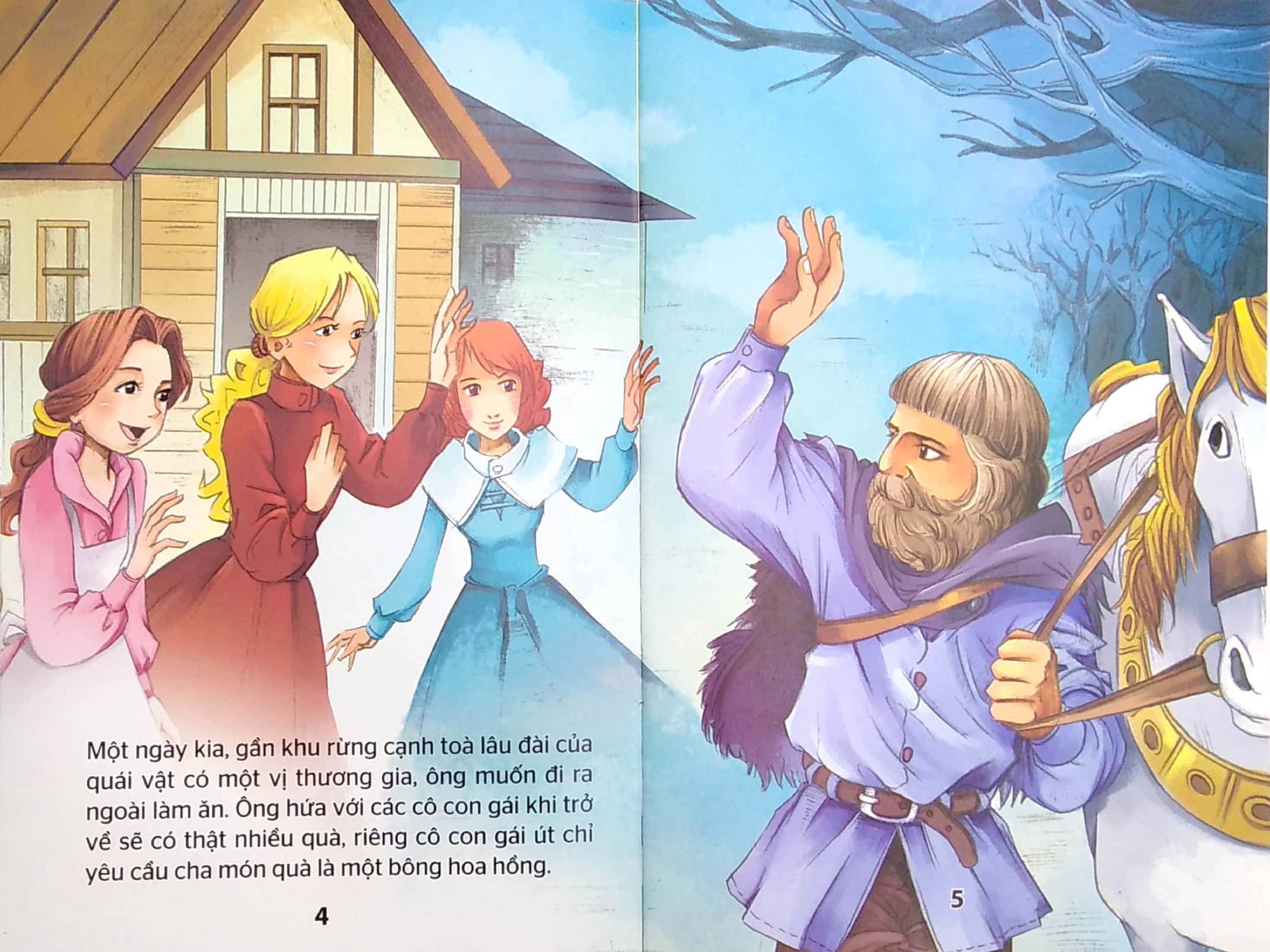 vườn cổ tích - người đẹp và quái vật (tái bản 2021)