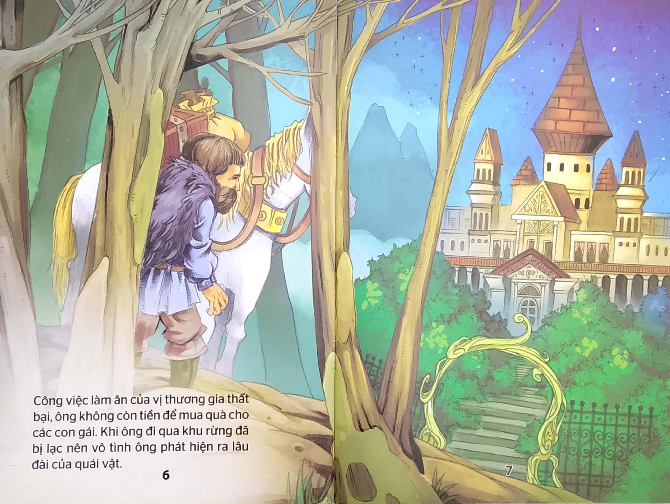 vườn cổ tích - người đẹp và quái vật (tái bản 2021)