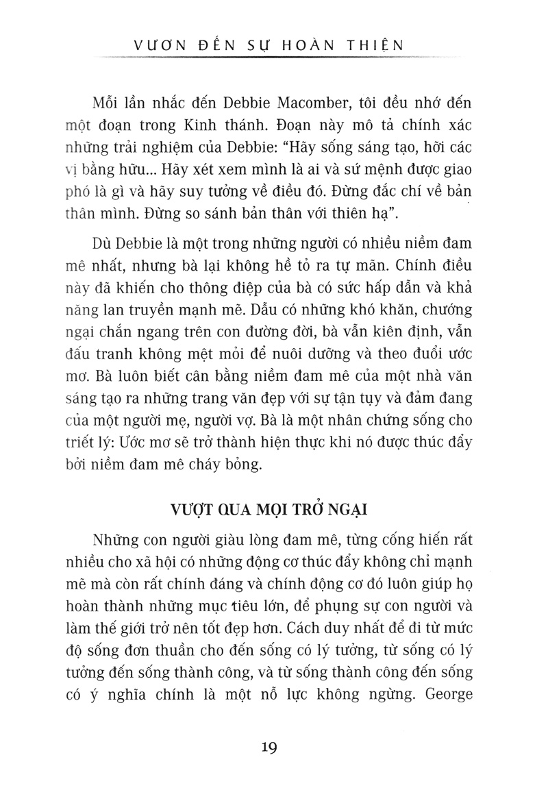 vươn đến sự hoàn thiện