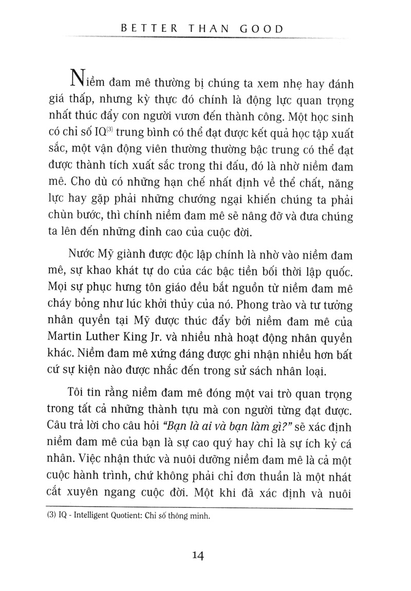 vươn đến sự hoàn thiện