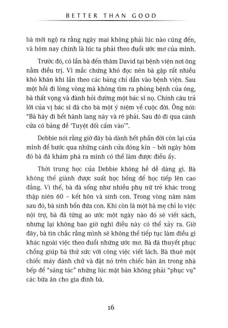 vươn đến sự hoàn thiện