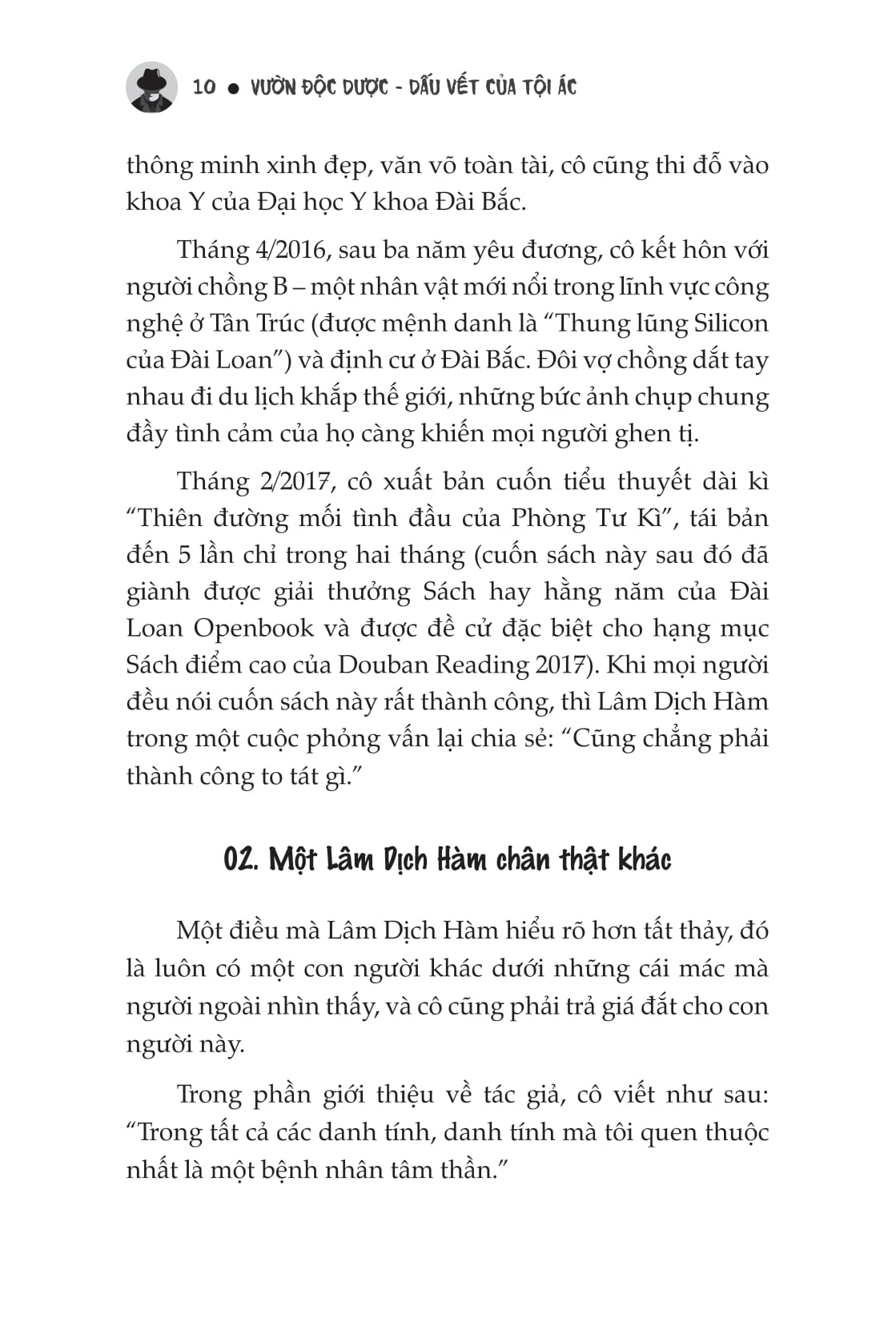 vườn độc dược - tập 2 - dấu vết của tội ác