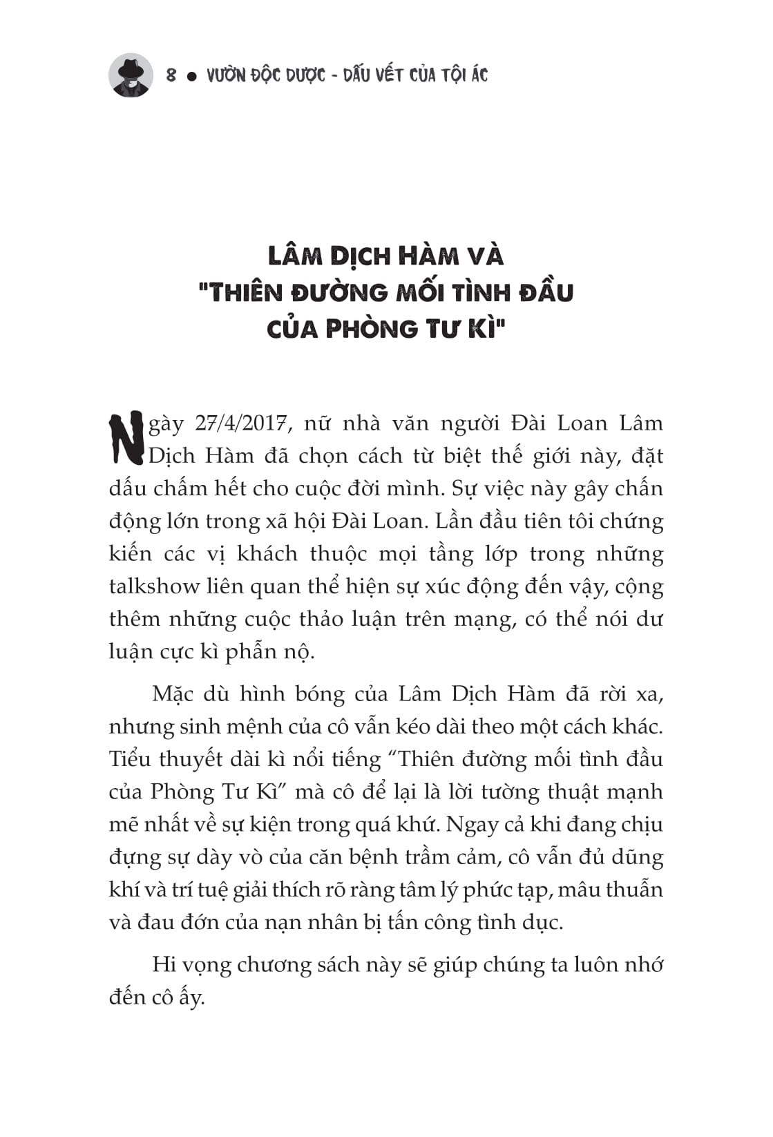 vườn độc dược - tập 2 - dấu vết của tội ác