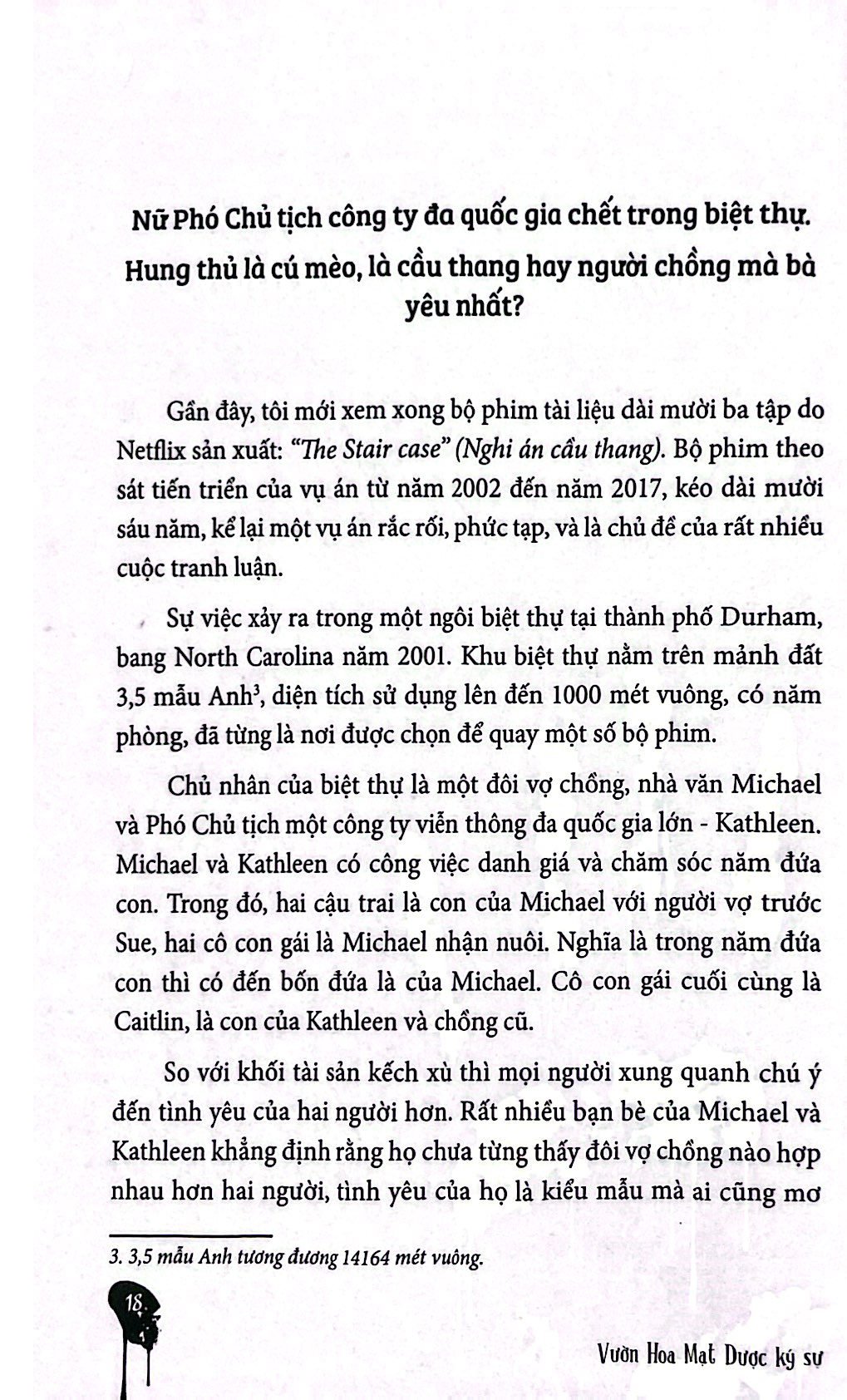 vườn hoa mạt dược ký sự - những kỳ án nổi tiếng chưa có lời giải (tái bản 2023)