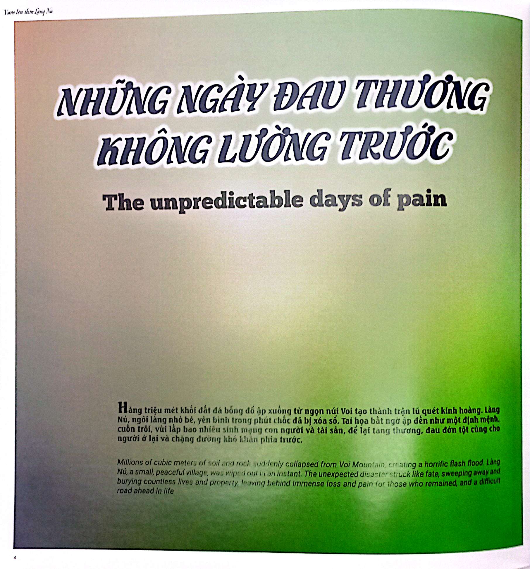 vươn lên thôn làng nủ - lang nu village rises up