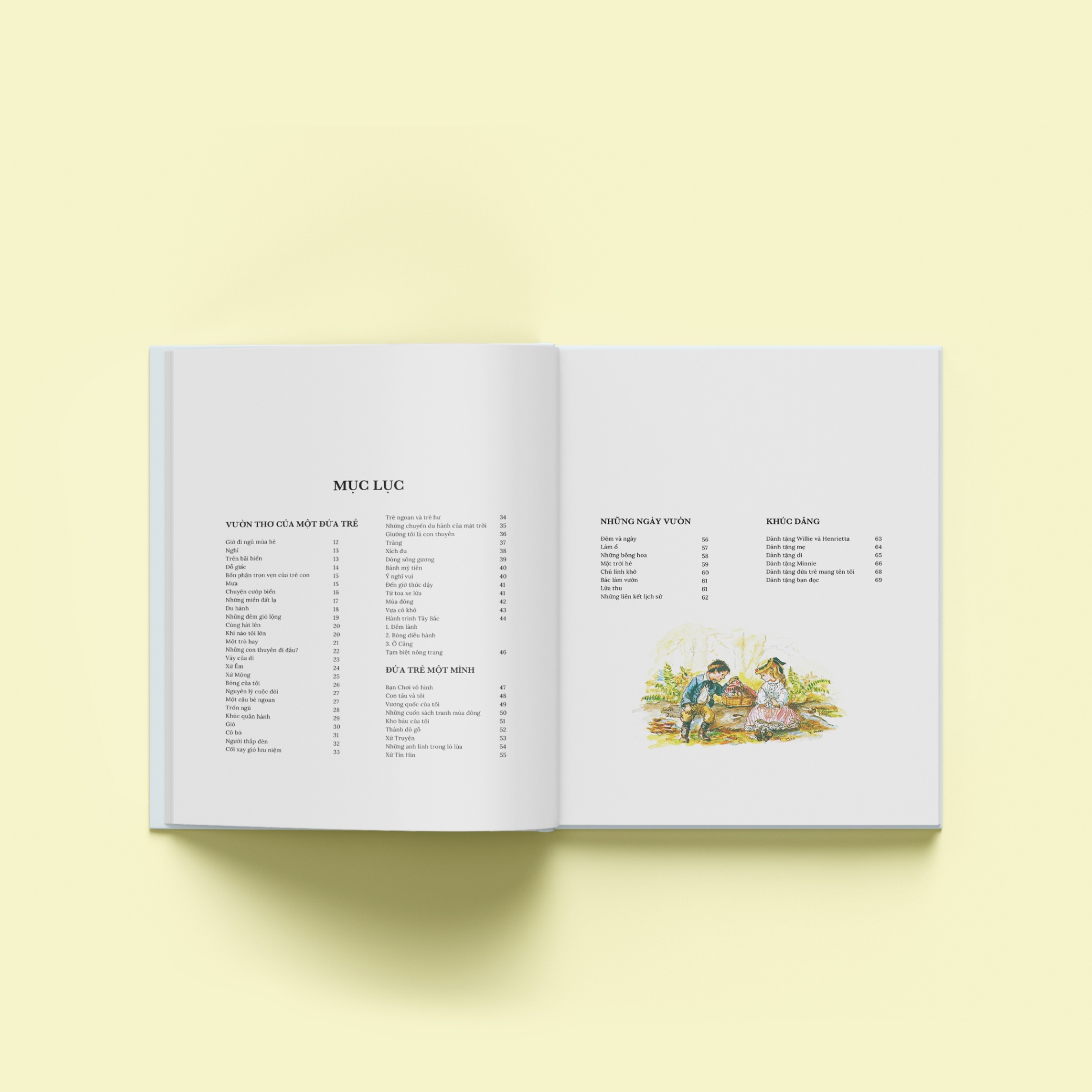 vườn thơ của một đứa trẻ - bìa cứng