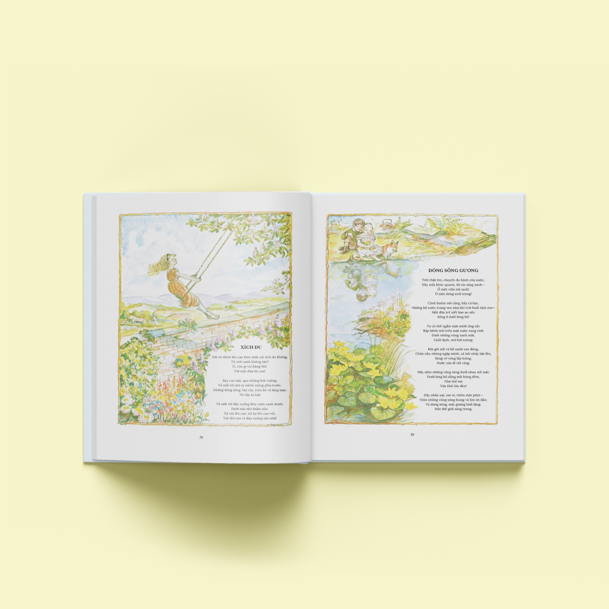 vườn thơ của một đứa trẻ - bìa cứng