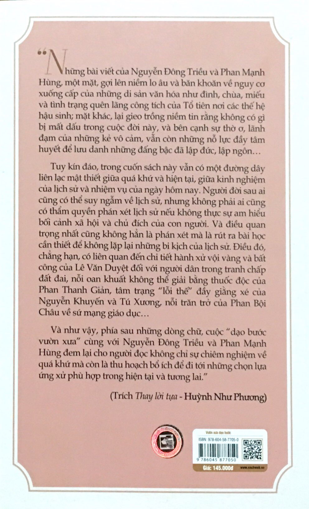 vườn xưa dạo bước