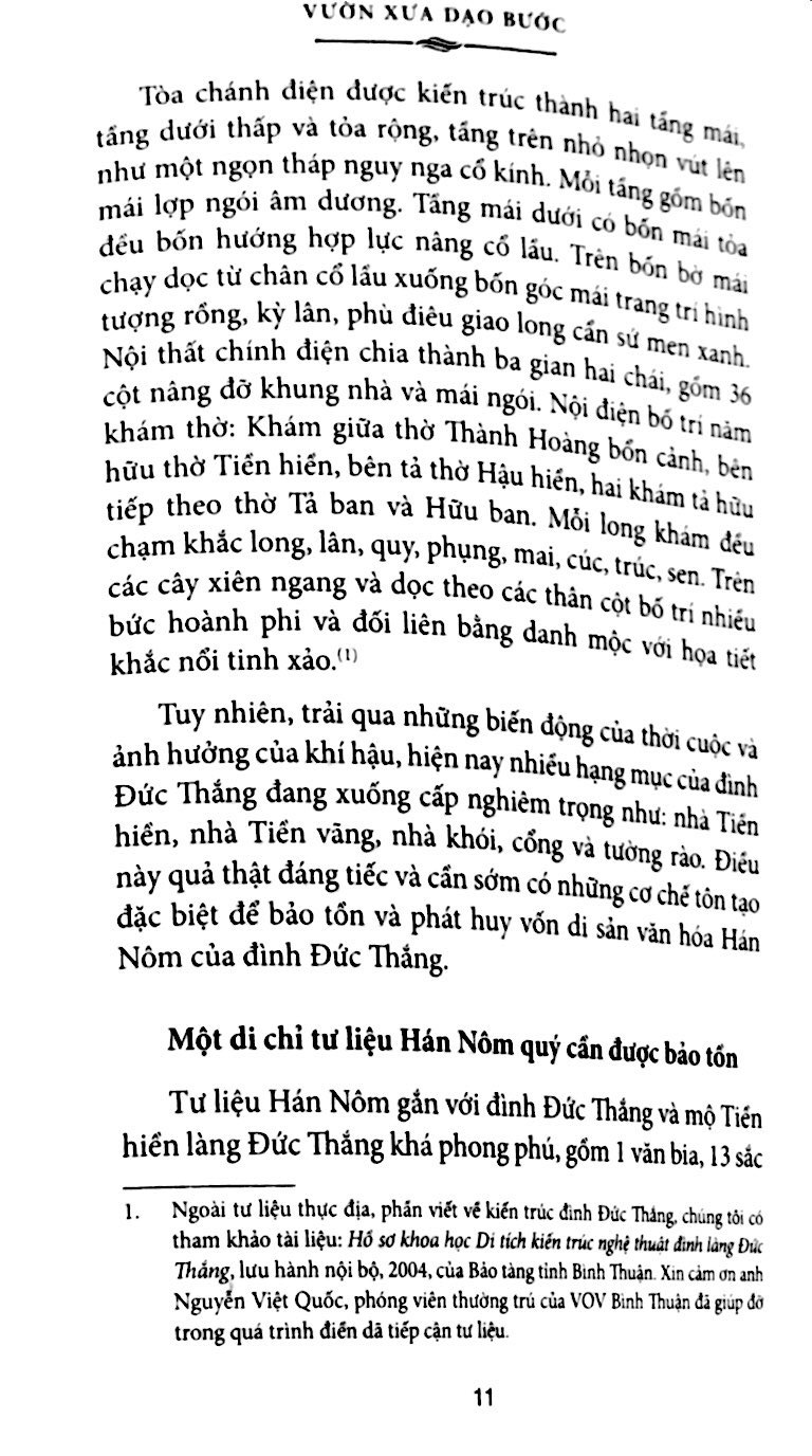 vườn xưa dạo bước