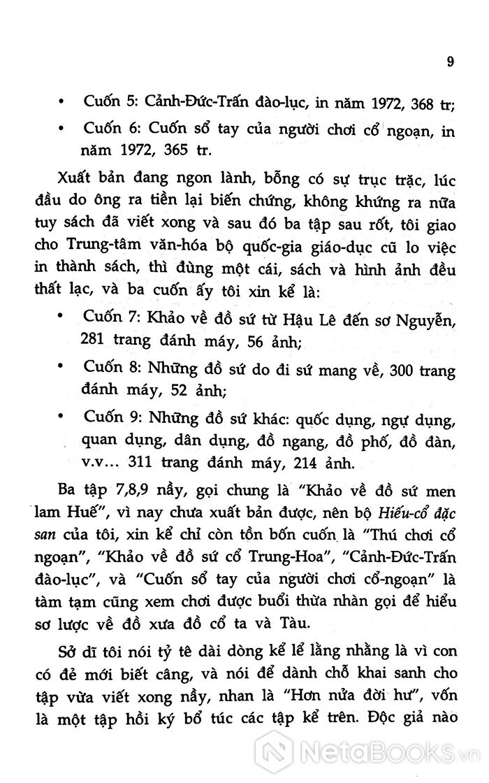 vương hồng sển - hơn nửa đời hư - bìa cứng
