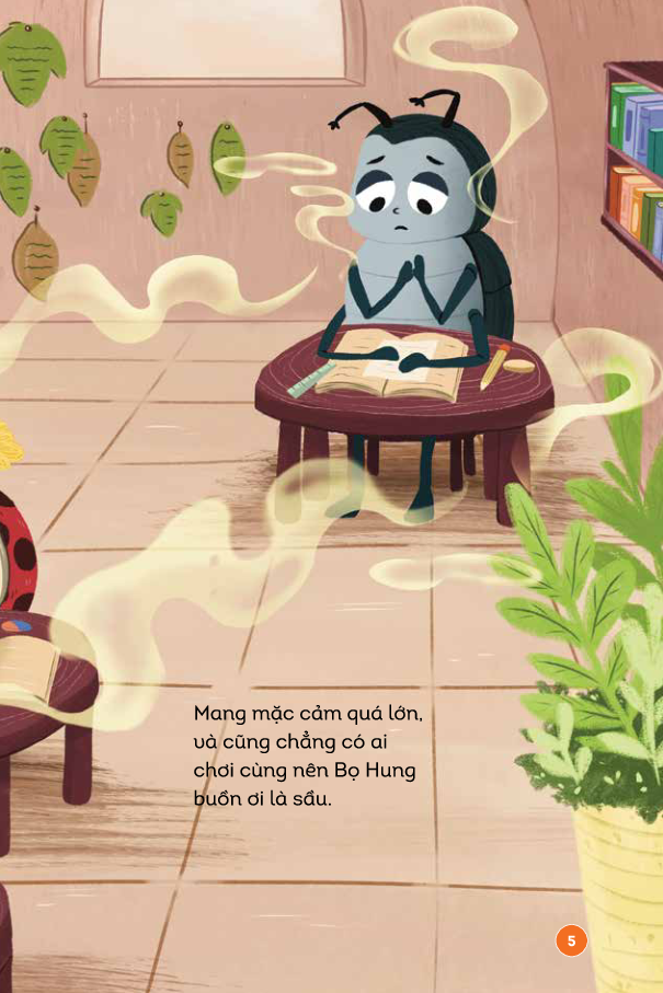 vương quốc côn trùng - bọ hung buồn bã