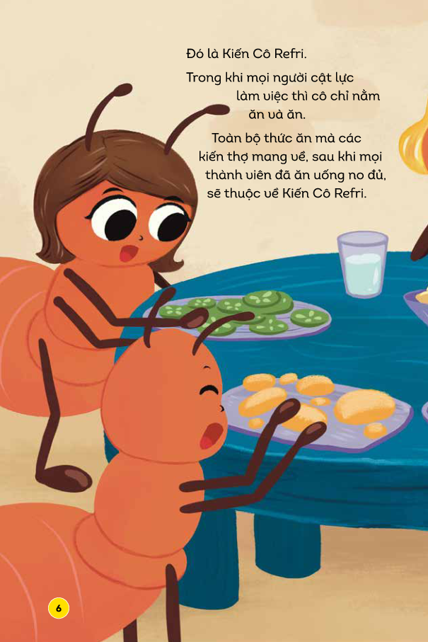 vương quốc côn trùng - tủ lạnh của kiến