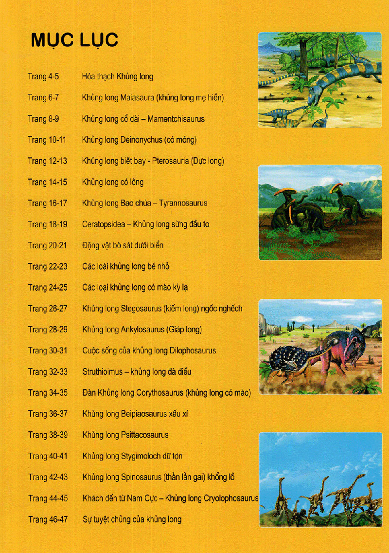 vương quốc khủng long - thế giới động vật kỳ thú