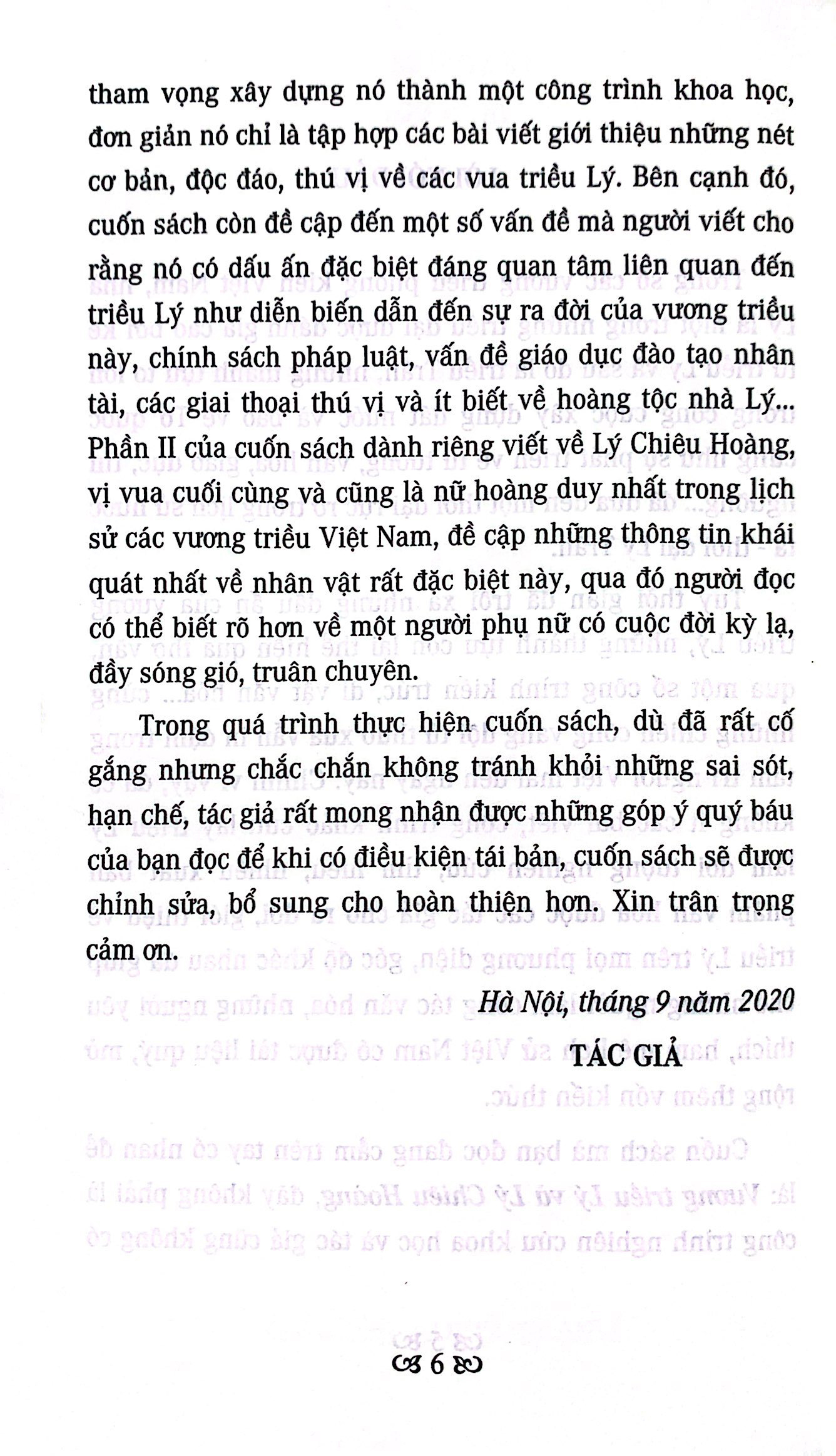 vương triều lý và lý chiêu hoàng