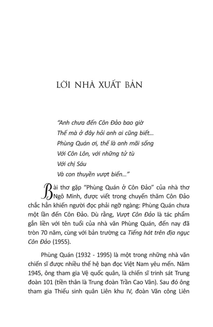 vượt côn đảo (tái bản 2024)