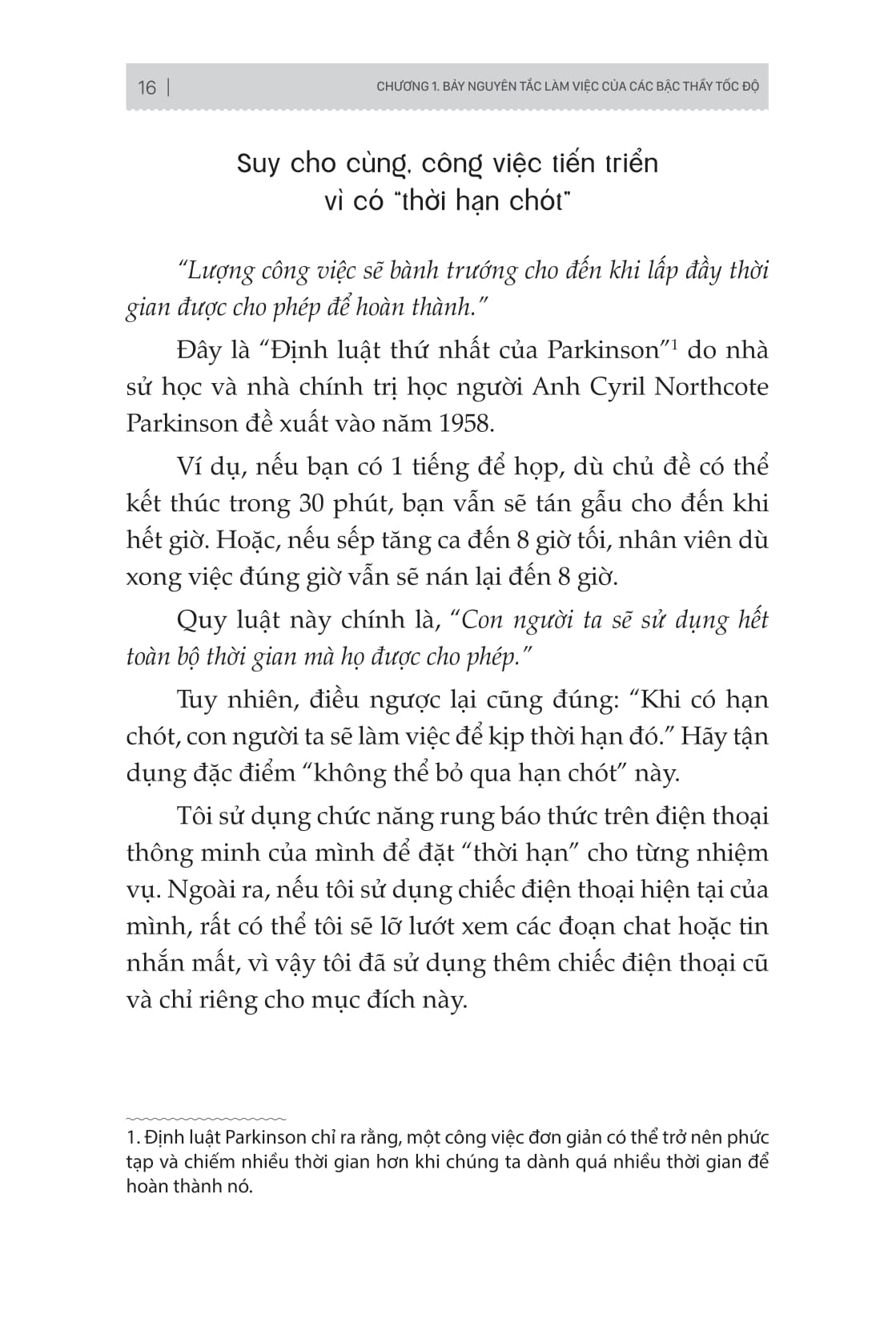 vượt hiệu suất - bí quyết làm việc của những "bậc thầy tốc độ"
