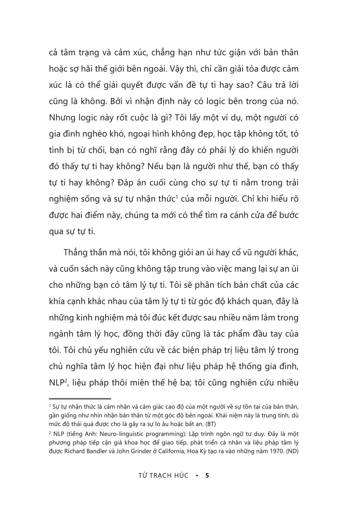 vượt lên mặc cảm tự ti - nắm lấy bản lĩnh tự tin