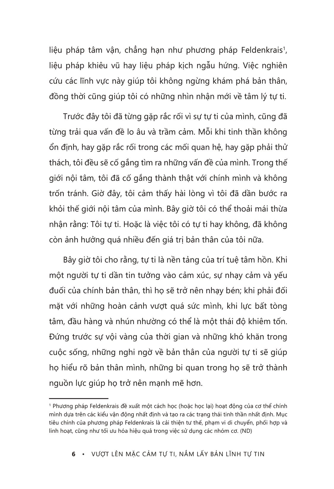 vượt lên mặc cảm tự ti - nắm lấy bản lĩnh tự tin