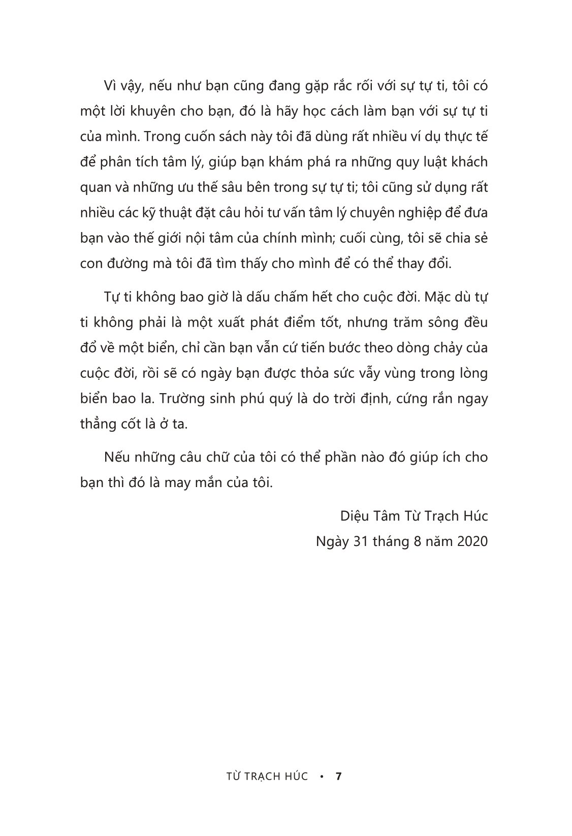 vượt lên mặc cảm tự ti - nắm lấy bản lĩnh tự tin