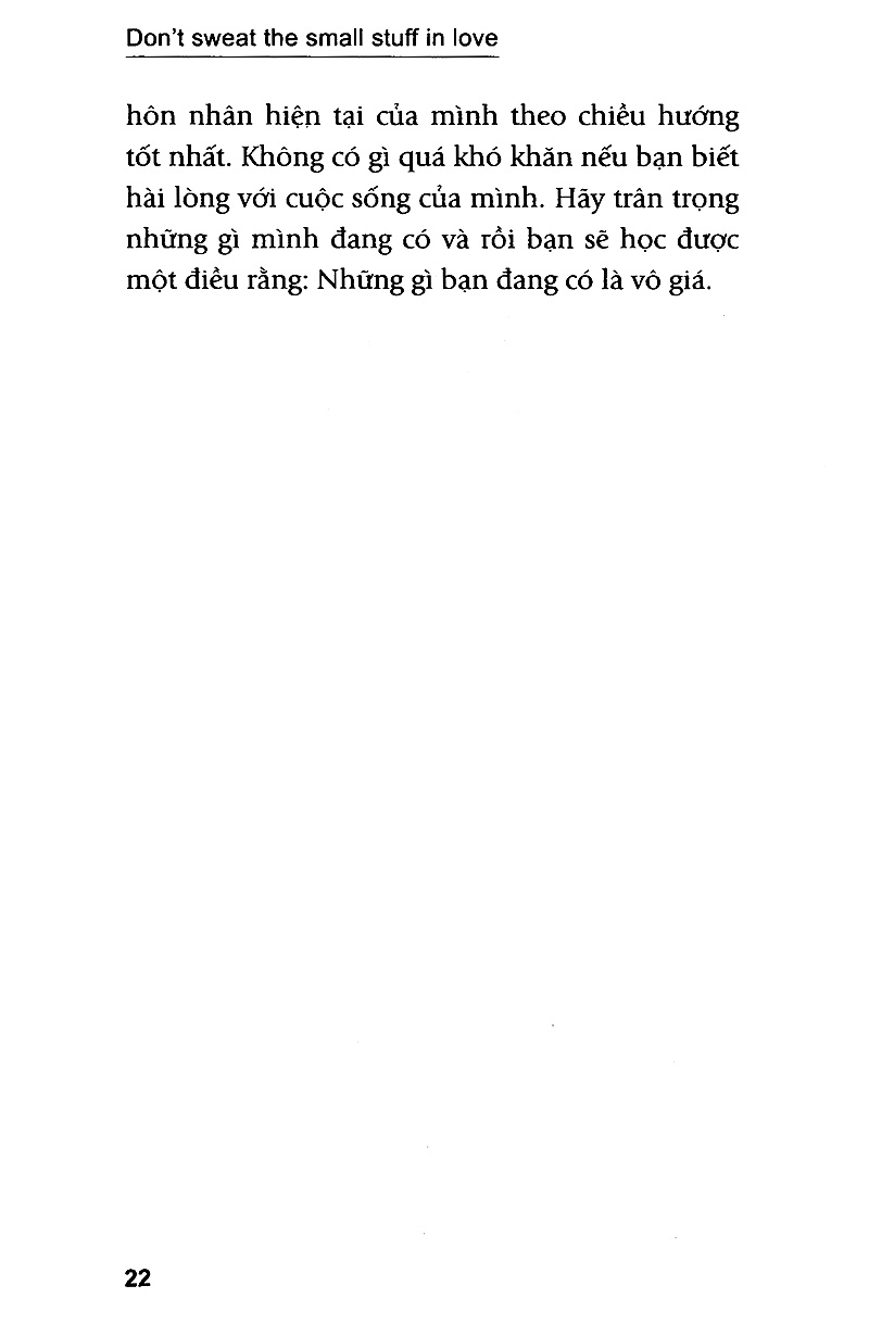 vượt lên những chuyện nhỏ trong tình yêu (tb)