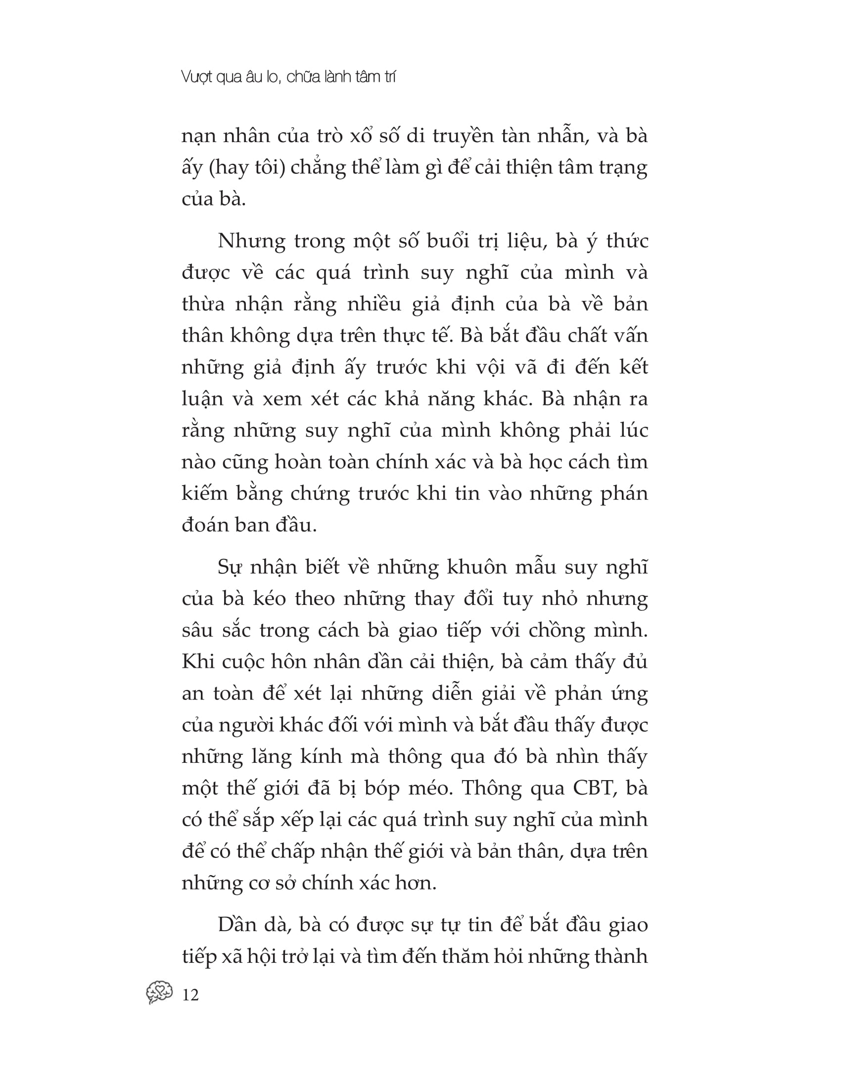 vượt qua âu lo chữa lành tâm trí