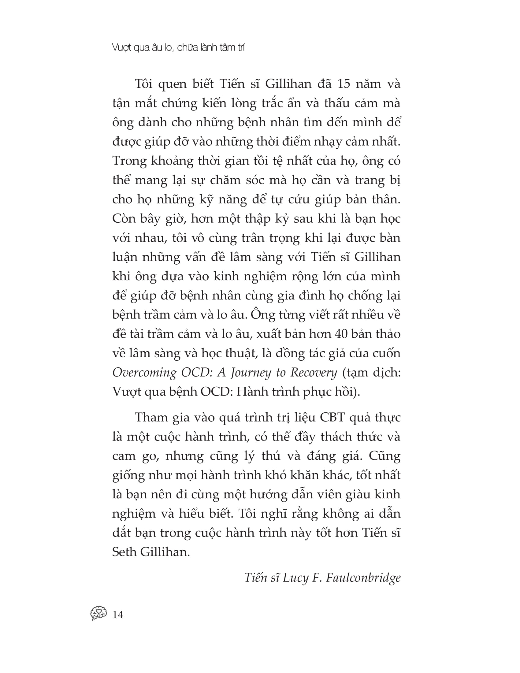 vượt qua âu lo chữa lành tâm trí