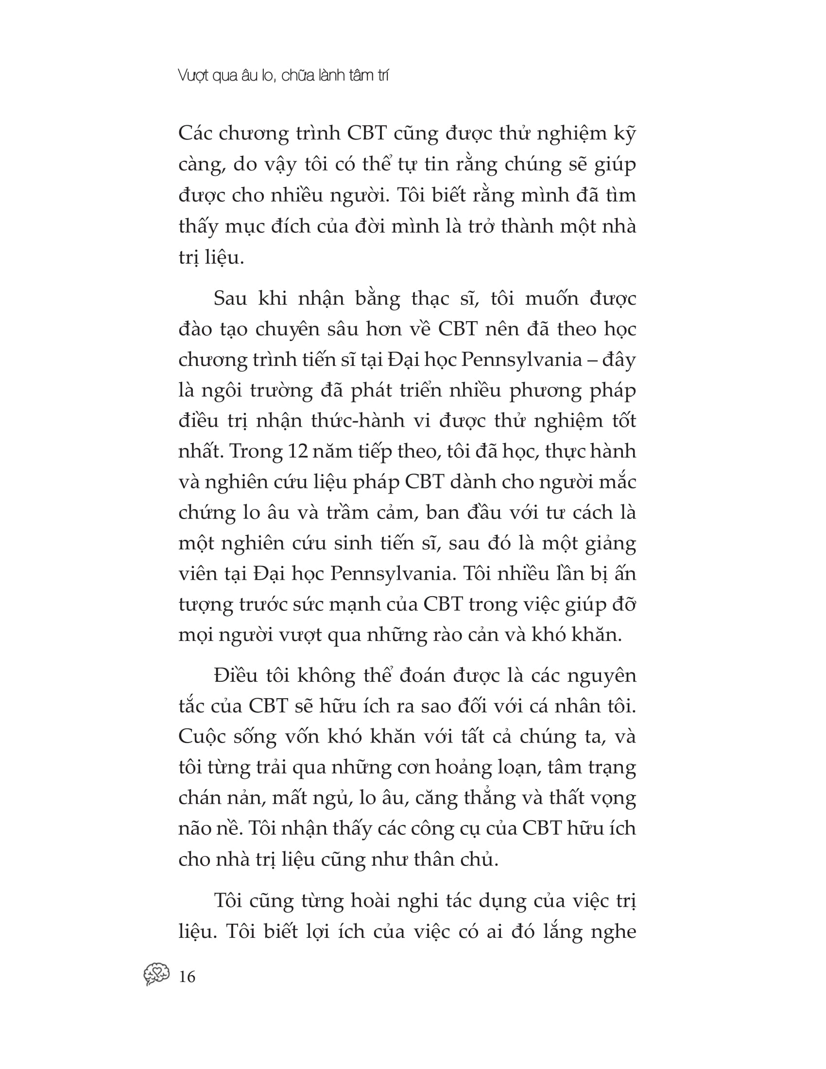 vượt qua âu lo chữa lành tâm trí