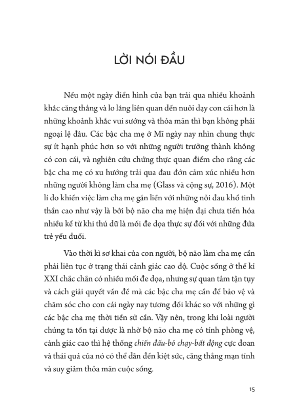 vượt qua âu lo khi làm cha mẹ