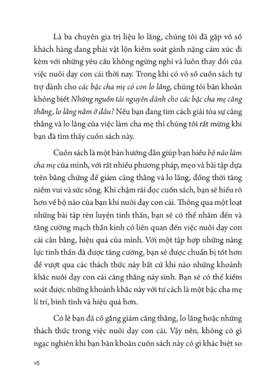 vượt qua âu lo khi làm cha mẹ