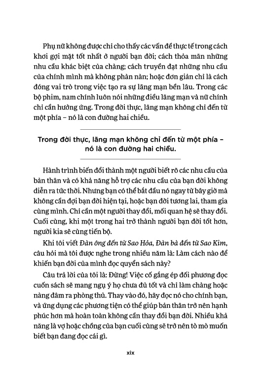 vượt qua chuyện sao hỏa, sao kim - kỹ năng gìn giữ và phát triển cuộc sống lứa đôi trong thế giới phức tạp ngày nay