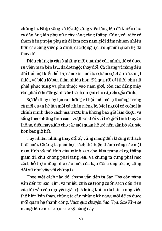 vượt qua chuyện sao hỏa, sao kim - kỹ năng gìn giữ và phát triển cuộc sống lứa đôi trong thế giới phức tạp ngày nay