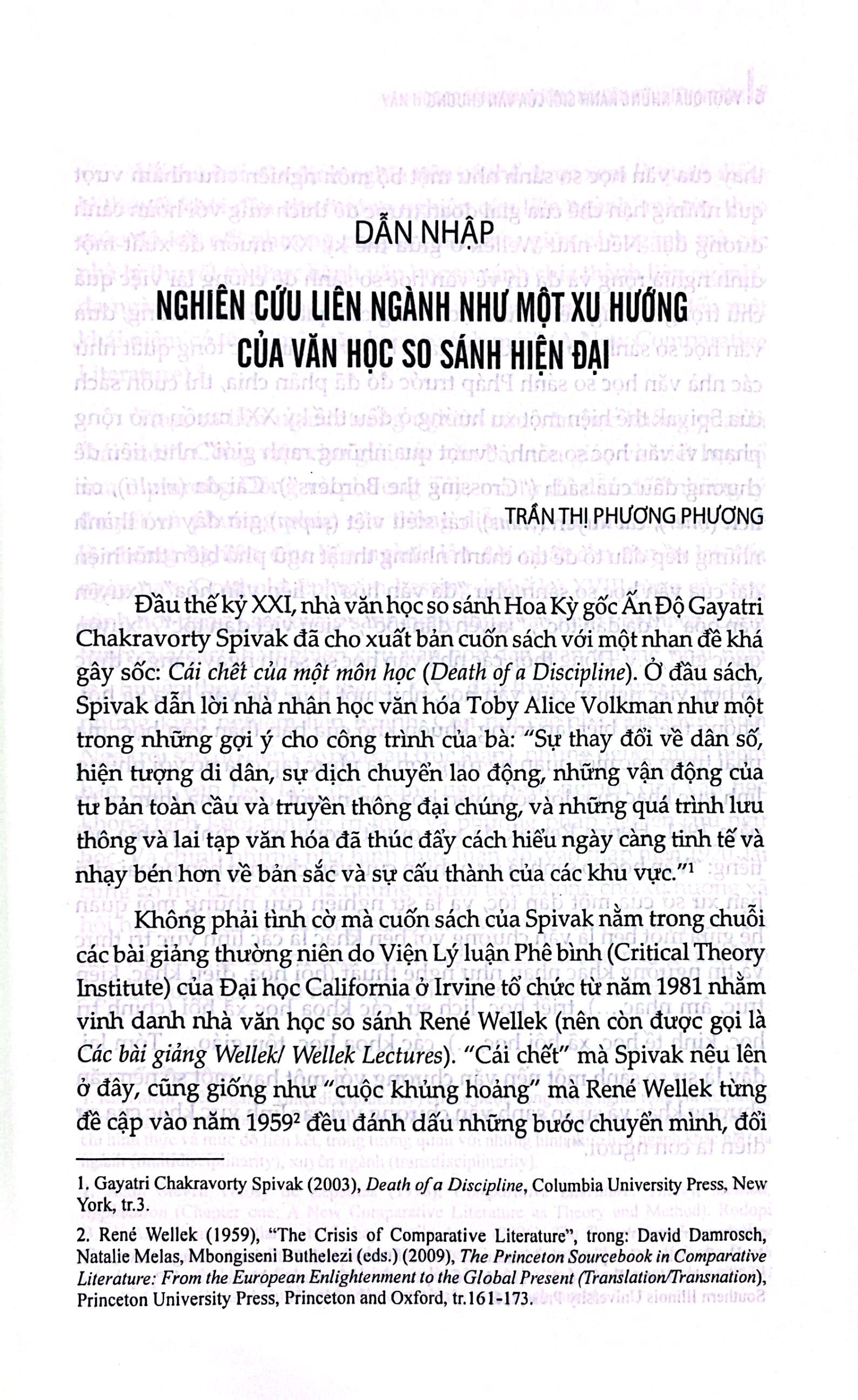 vượt qua những ranh giới của văn chương